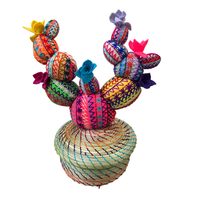 Tortillero Nopal cactus basket - FolkProject