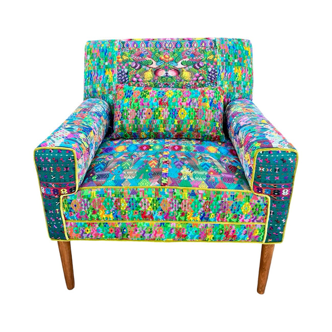 Malia armchair face view- FolkProject