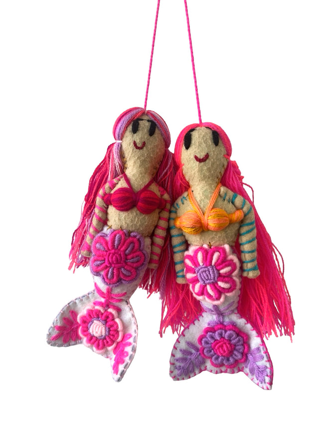 Mermaid-Sirena ornament - FolkProject