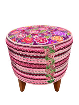 Iraci stool mauve/pink - FolkProject