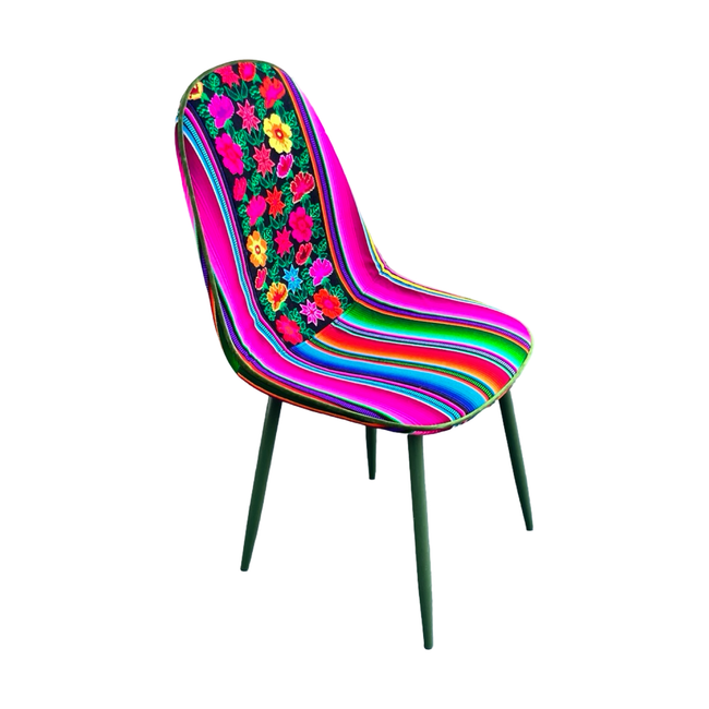 Dolores dining chair rainbow 1 - FolkProject