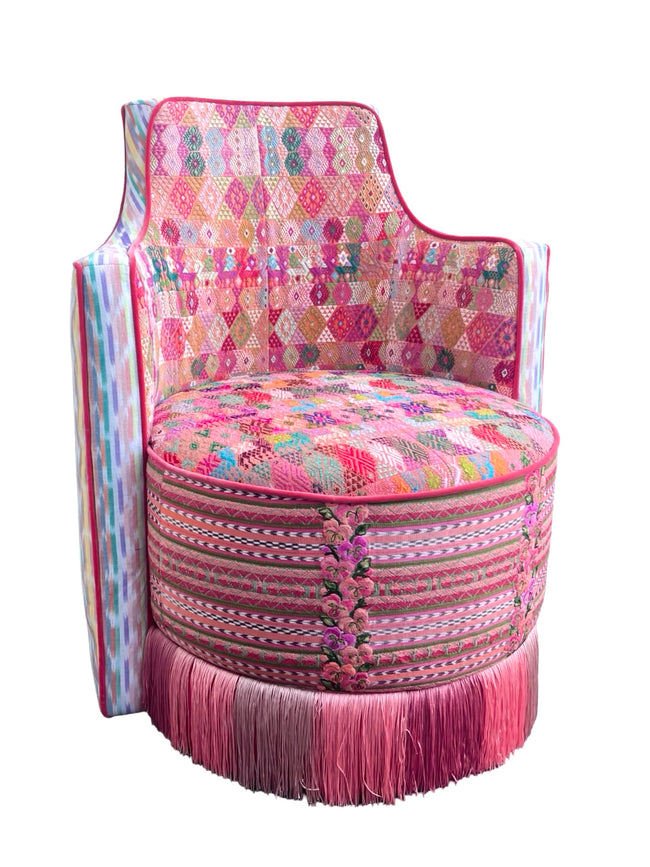 Sol y Luna armchair and stool third party view 3- FolkProject