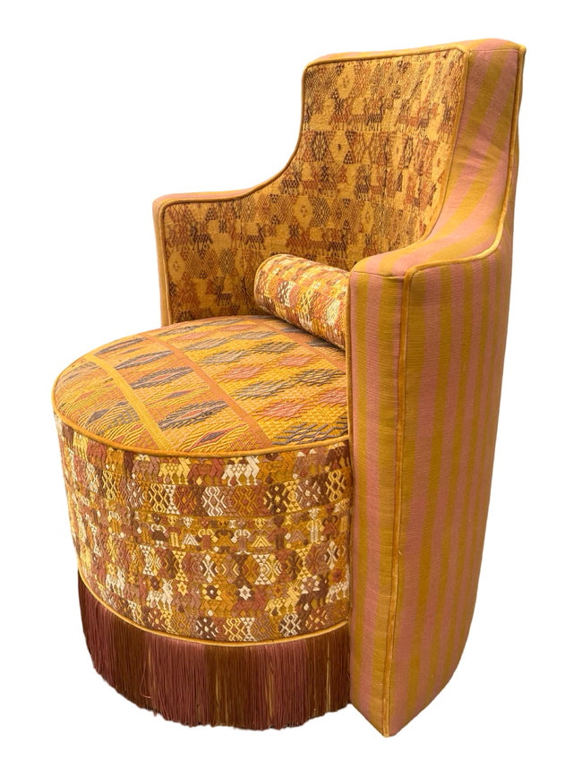 Sol y Luna armchair mustard third party view left- FolkProject