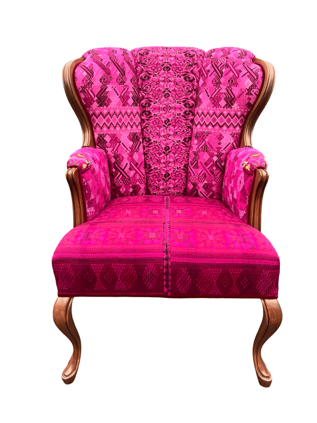 Magda armchair face view- FolkProject