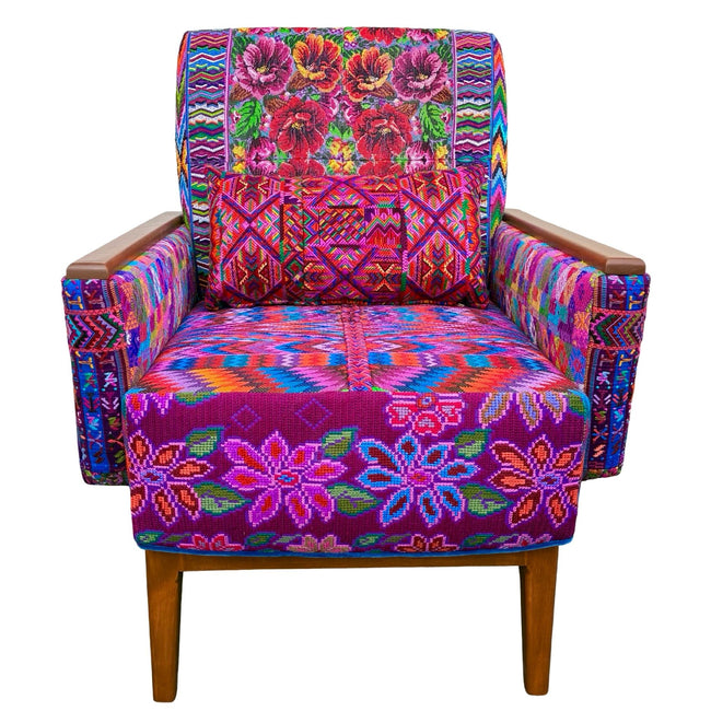 Marcela armchair face view- FolkProject