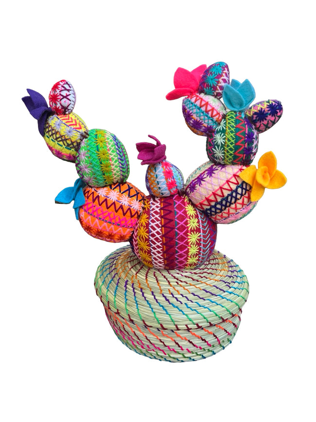 Tortillero Nopal cactus basket - FolkProject