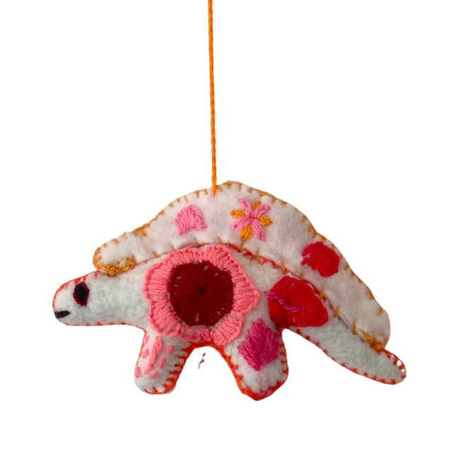 Felt stegosaurus ornament - FolkProject
