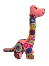 Embroidered felt brachiosaurus - FolkProject