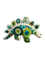 Embroidered felt stegosaurus - FolkProject