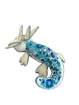 Embroidered felt ajolote - FolkProject