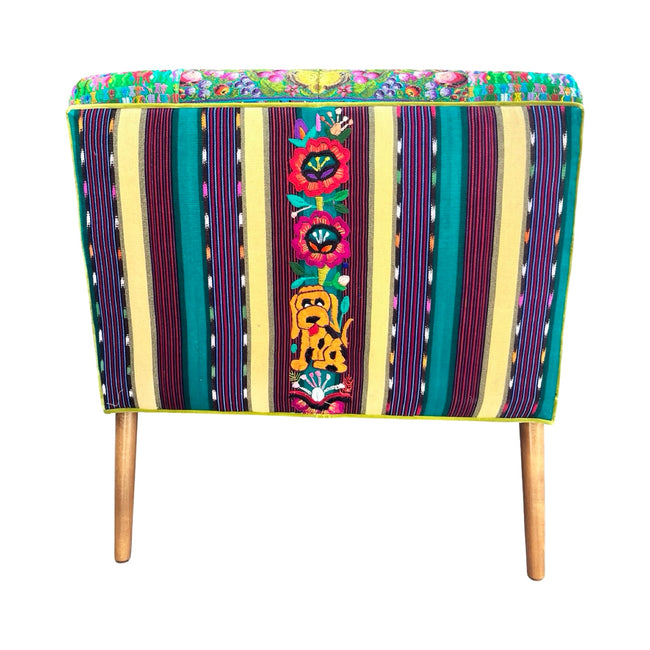 Malia armchair back view- FolkProject