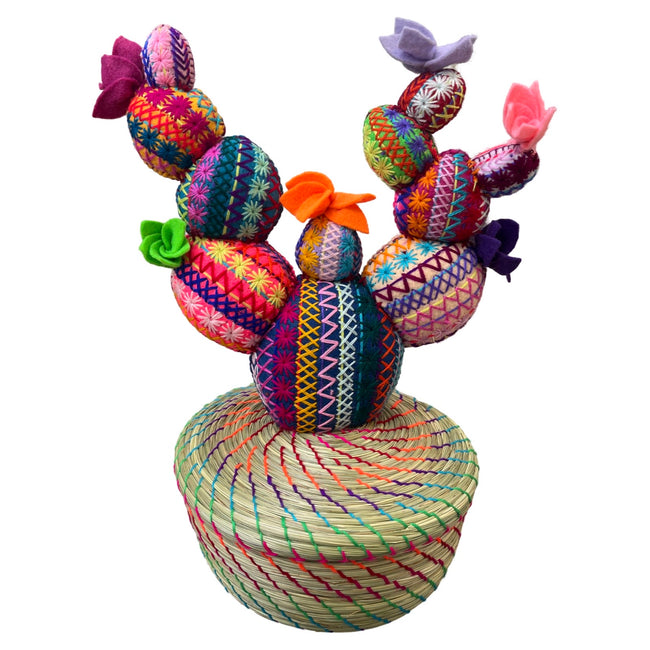 Tortillero Nopal cactus basket - FolkProject