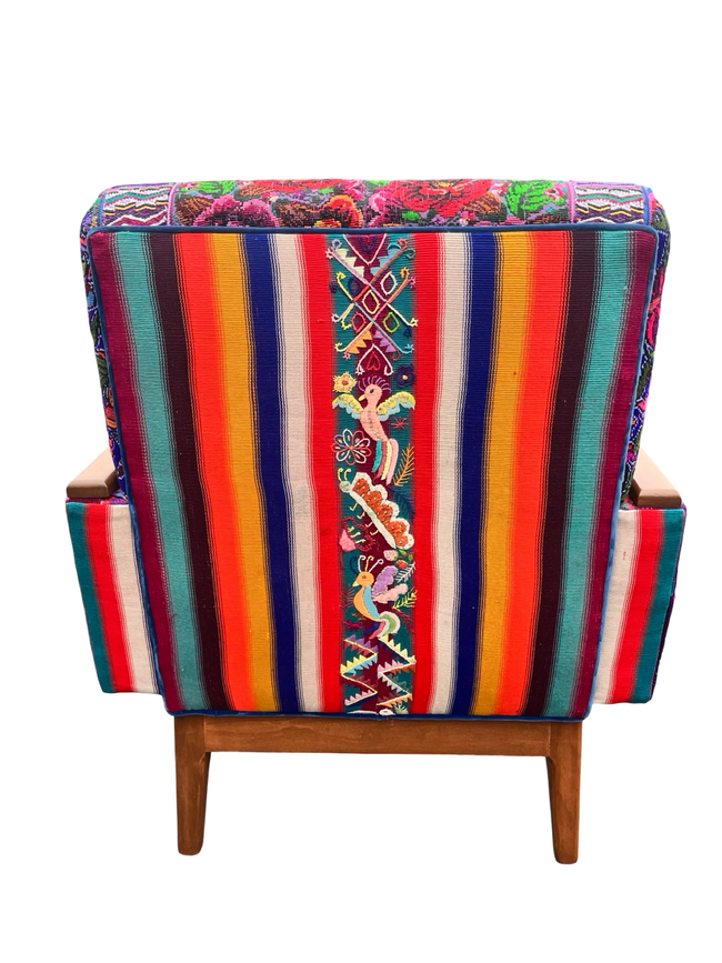 Marcela armchair back view- FolkProject