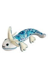 Embroidered felt ajolote - FolkProject