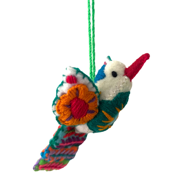Hummingbird charm/ornament multicolor -
