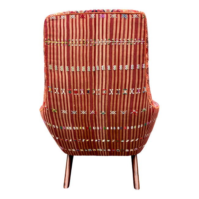 Guadalupe armchair back view- FolkProject