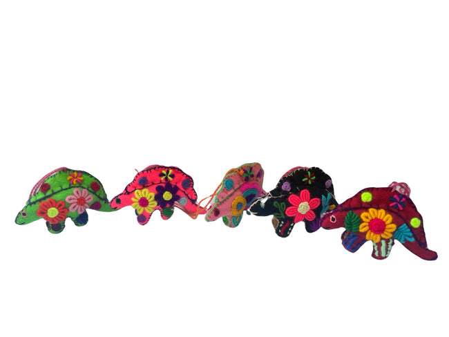 Felt stegosaurus ornament - FolkProject