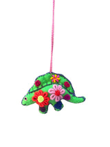 Felt stegosaurus ornament - FolkProject