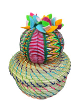 Tortillero Pin cushion cactus basket - FolkProject
