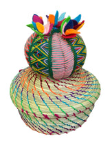 Tortillero Pin cushion cactus basket - FolkProject