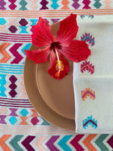 Set of 4 napkins arrows spring - FolkProject