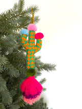 Cactus candelabra pom tassel - FolkProject