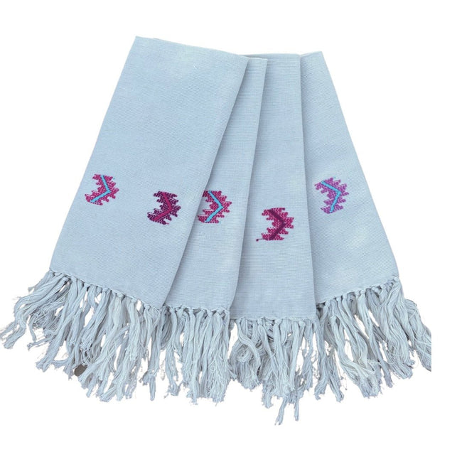 Set of 4 napkins arrows spring - FolkProject