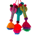 Cactus candelabra pom tassel - FolkProject