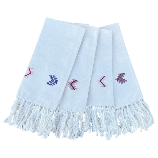Set of 4 napkins arrows harvest - FolkProject